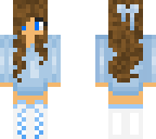 girl in blue