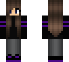 gothic black purple