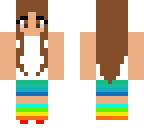 me as minecraft girl