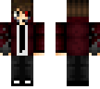 my main skin with an open collar