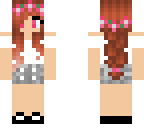 orange hair or red hair girl