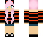 pink hair girl