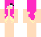pink haired skin base