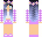 purple flower crown