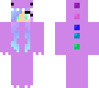 rainbow dino skin