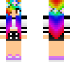 rainbow girl
