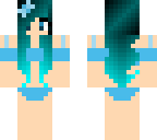amber in a swimsuit