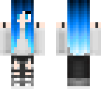 blue girl