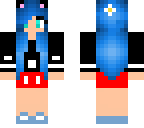 blue haired mickey