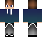 blue hoodie boy