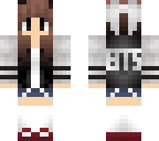 bts varsity jacket - white