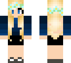 cute blue girl