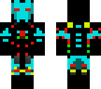 multi colerd iron man