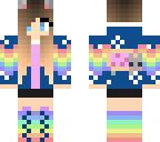 nyan cat girl skin