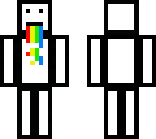 outline throwing up rainbows