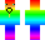 rainbow suit