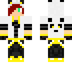 red-head yellow panda