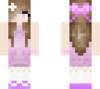 reupload girly pink dress skin