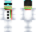 squirt in a snow man suit