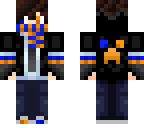 blue and orange