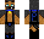 blue-eyed police dog
