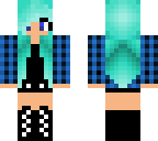 blue girl