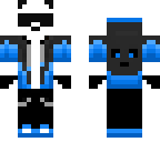 blue panda