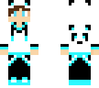 blue panda guy