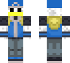 blue pokemon chicken trainer