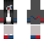 blue red girl