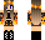 cool fire girl