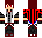 crimson half wolf