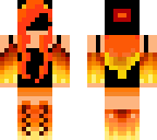 flame girl edit