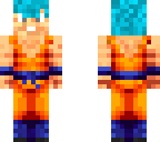 goku dios azul