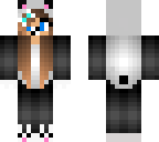 kawaii baby panda girl