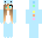 my skin as a dino
