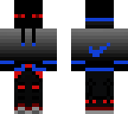 nike endermen red and blue