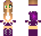 purple gamer girl