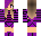 purple girl