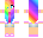 rainbow girl