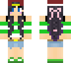 tomboy green girl