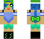 tomboy green girl