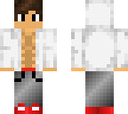 white hoodie boy