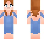 blue dress