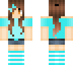 blue girl