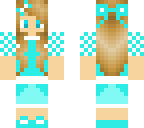 blue girl