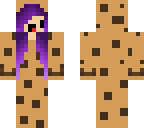 cookie girl purple