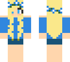 cute blue girl 