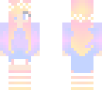 faded pastel girl