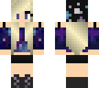 galaxy beanie girl